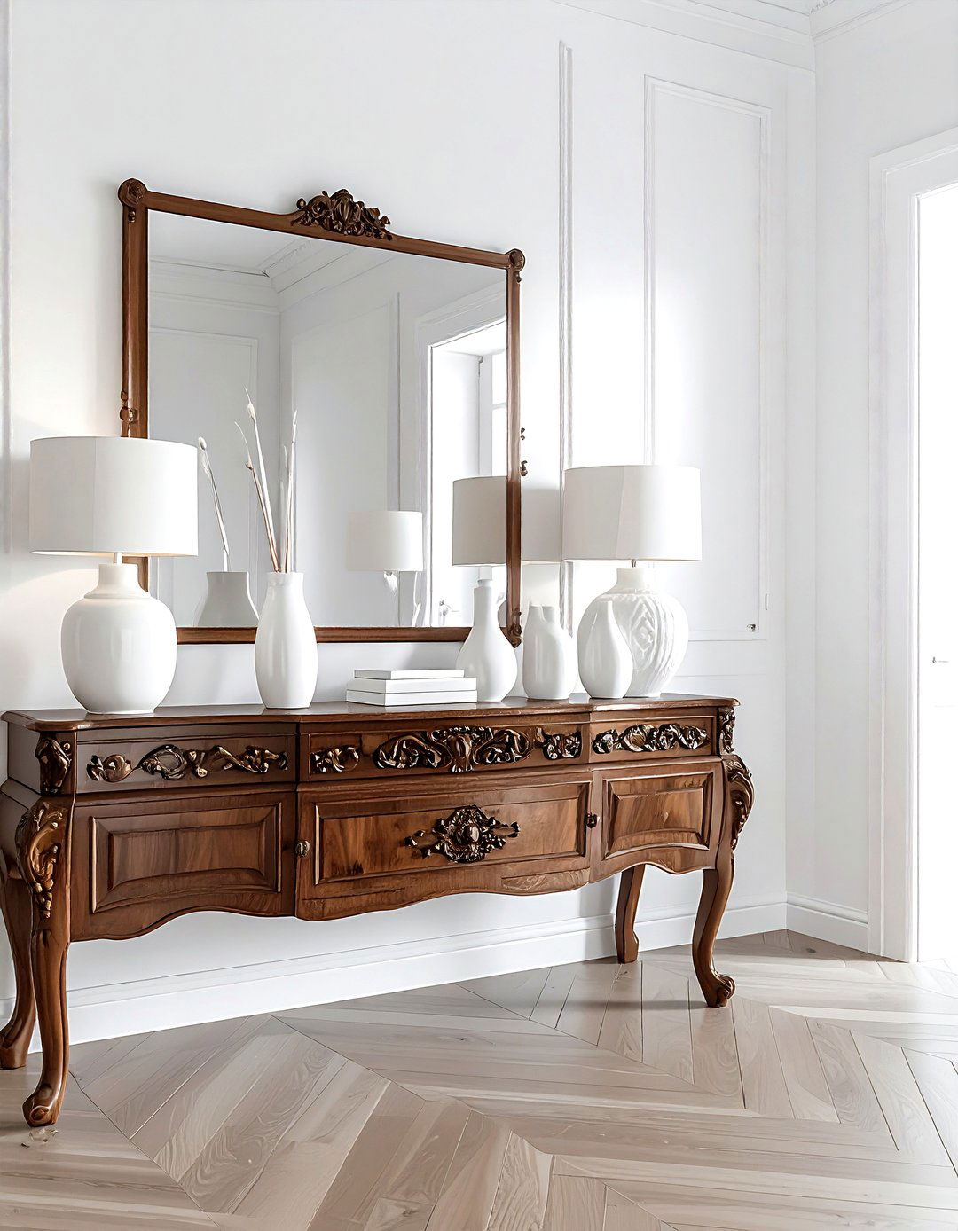 Antique sideboard dining room - 30 new traditional dining room ideas