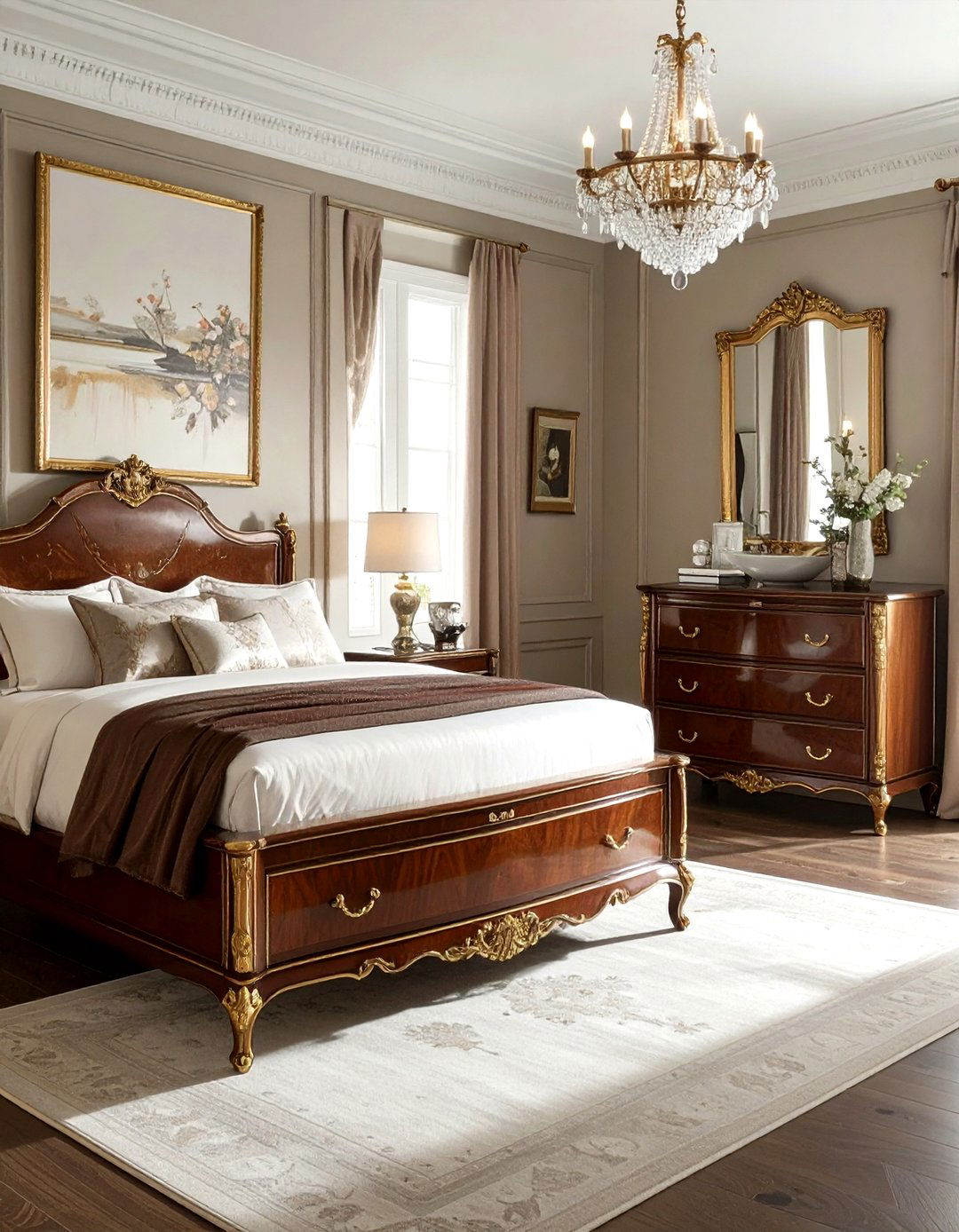 Antique wood dresser - 30 grandmillennial decor ideas