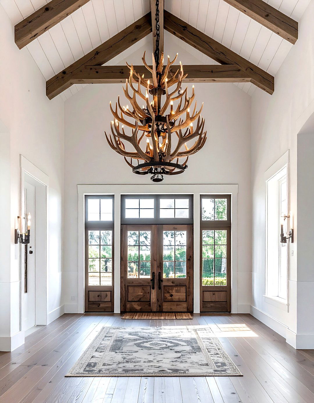Antler Chandelier - 30 antler decor ideas