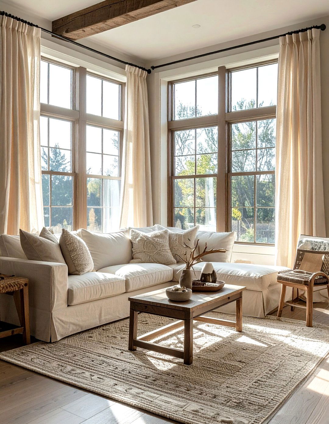 Antler Curtain Tie Back - 30 antler decor ideas