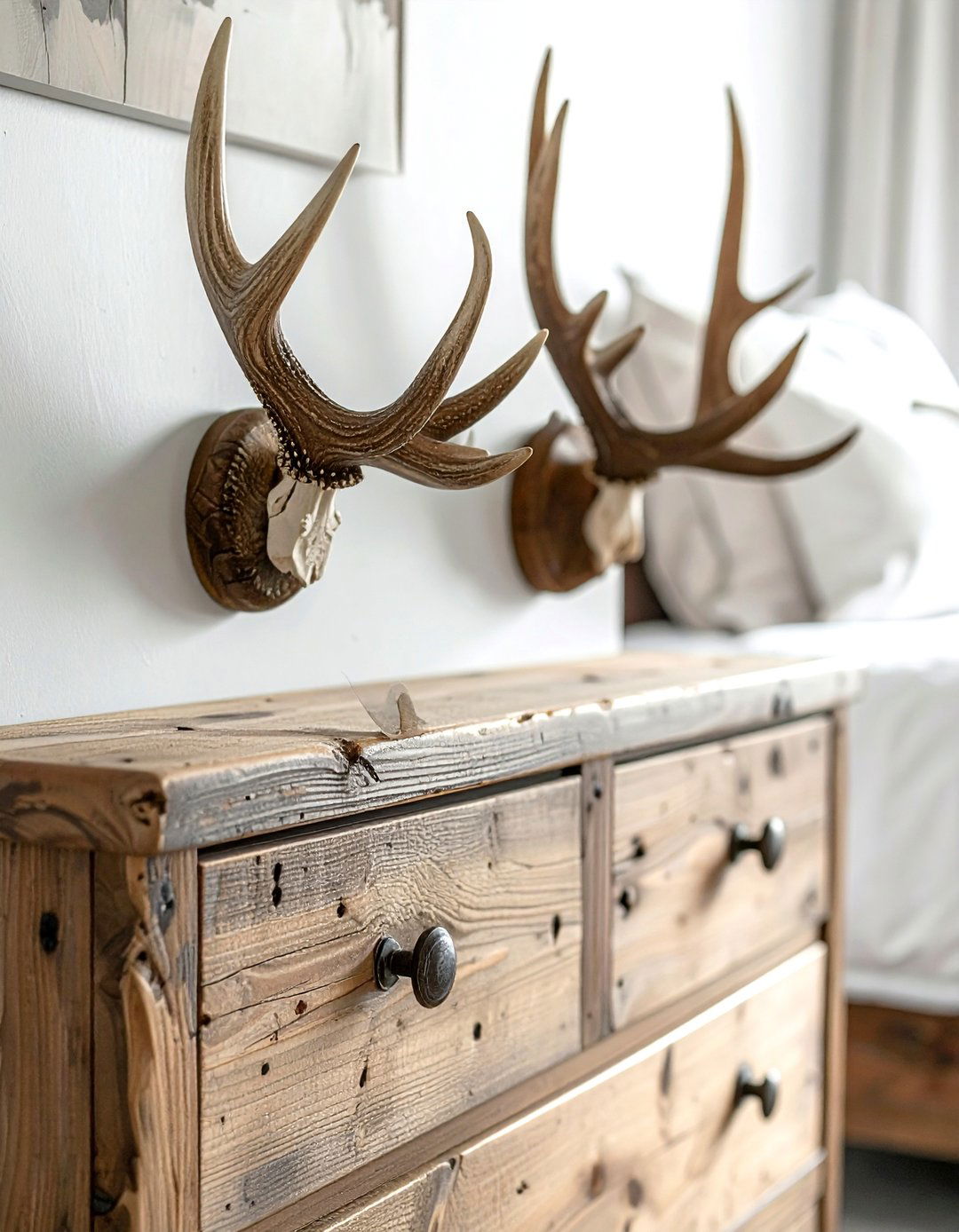 Antler Drawer Pull - 30 antler decor ideas
