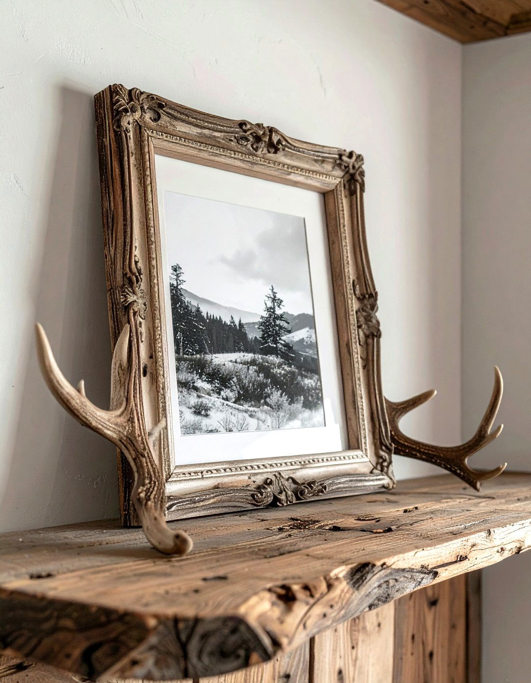 Antler Picture Frame - 30 antler decor ideas