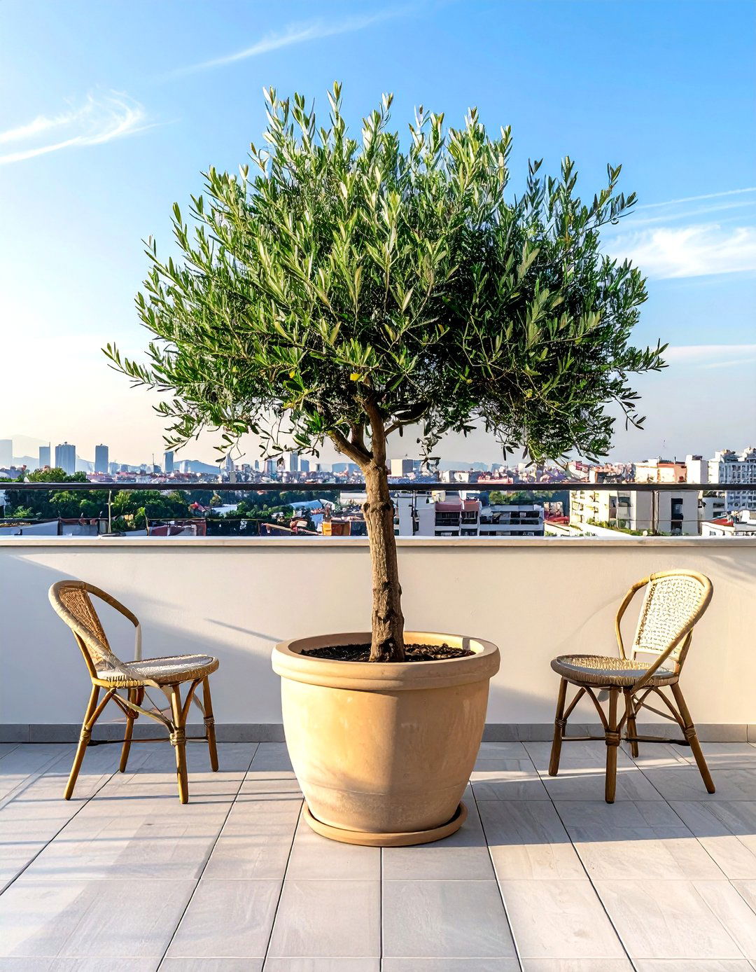 Apartment Balcony Olive Tree - 30 olive tree decor ideas