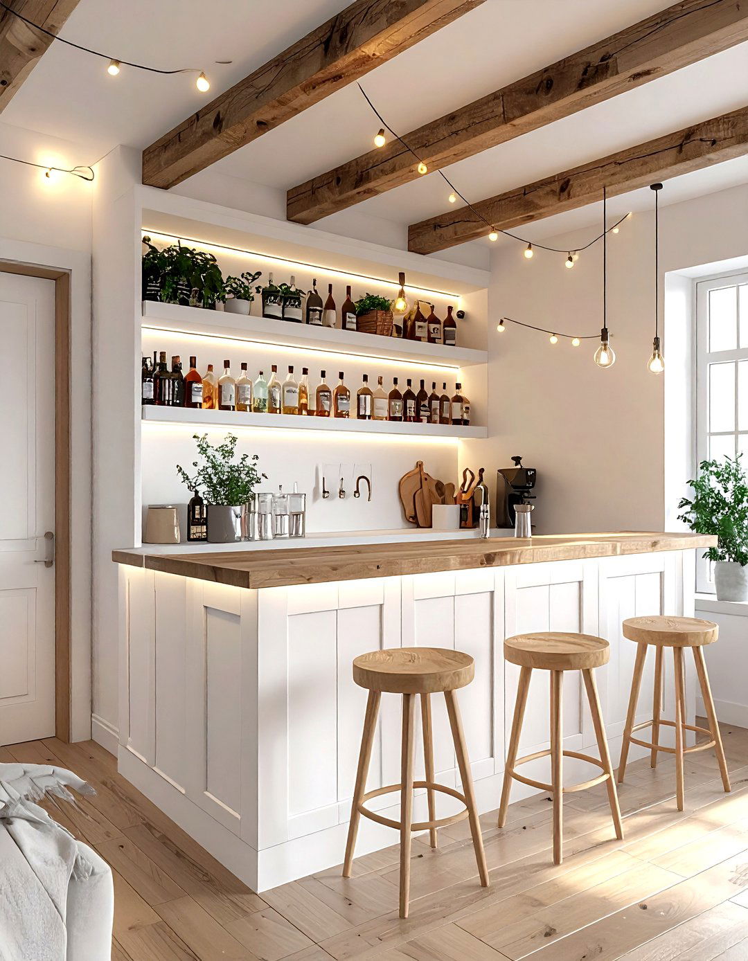 Apartment Bar Nook - 30 home bar decor ideas