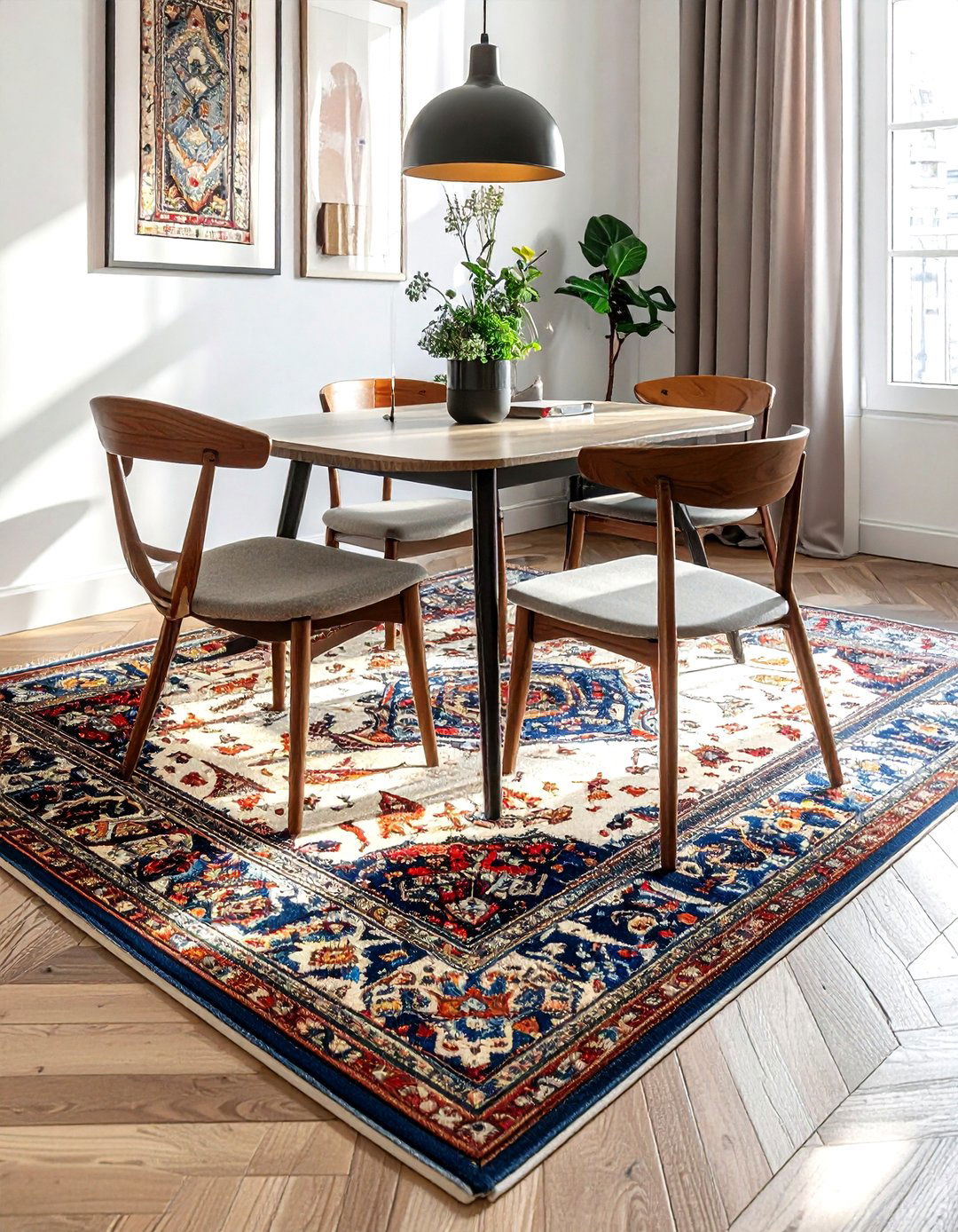 Apartment Dining Room Oriental Rug - 30 oriental rug dining room ideas