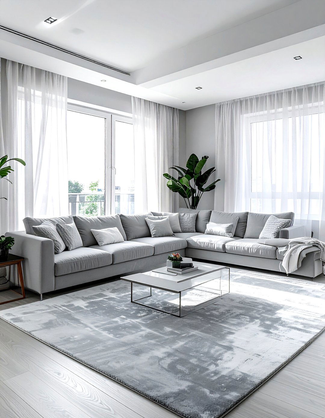 Apartment Gray And White - 30 gray and white living room ideas