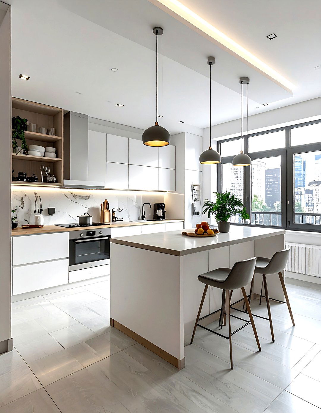 Apartment Kitchen Compact - 30 kitchen furniture layout