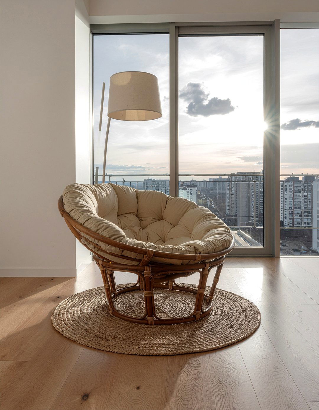 Apartment Living Room Papasan - 30 living room papasan chair ideas