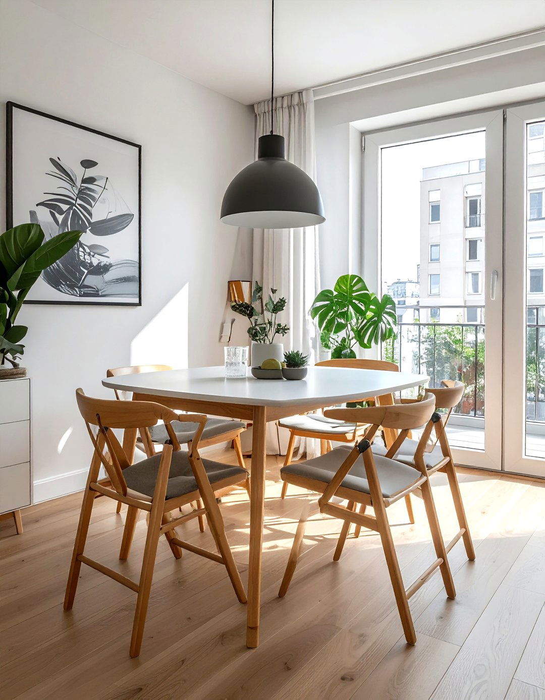 Apartment Scandinavian dining room - 30 Scandinavian dining room ideas