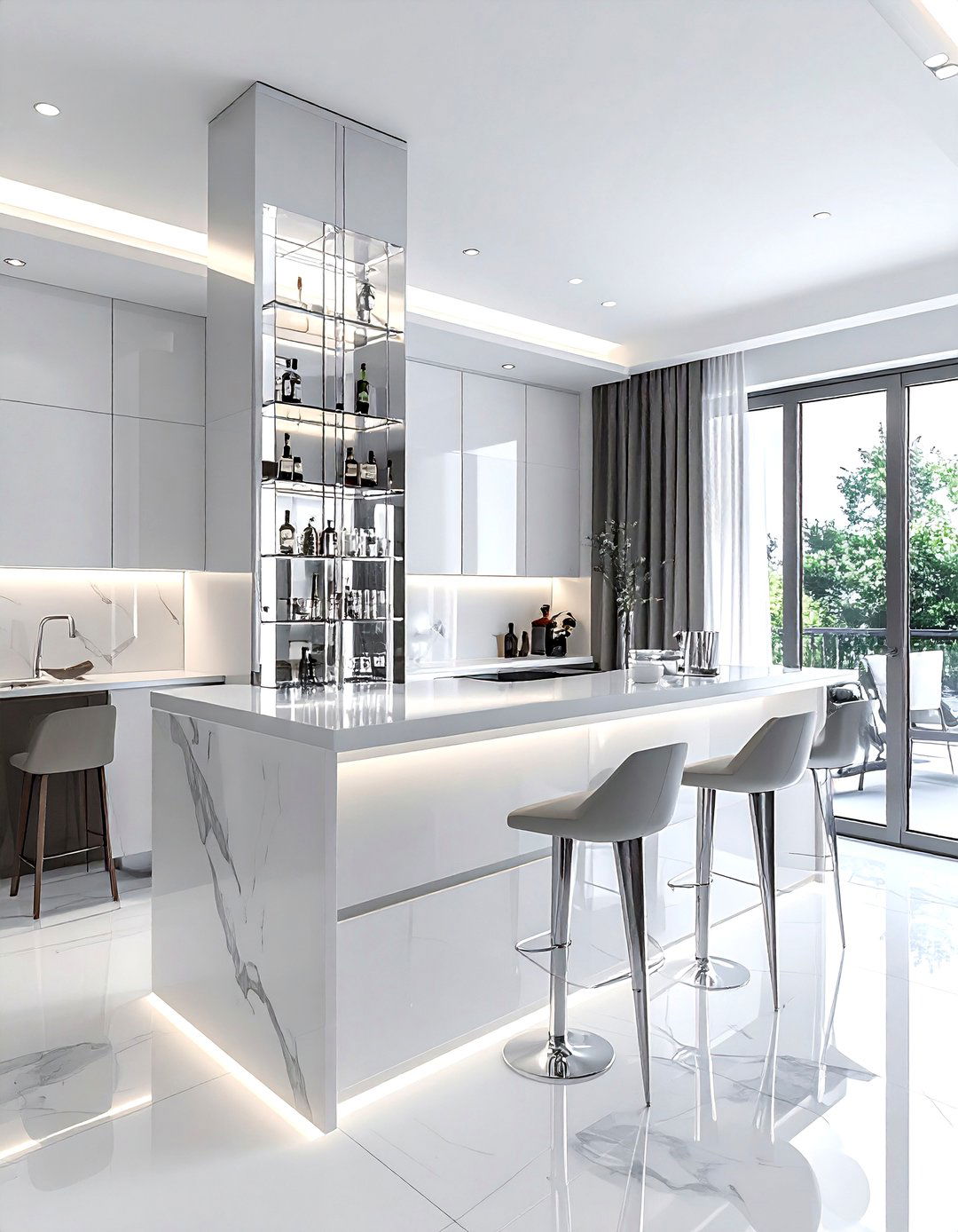 Apartment Size Bar - 30 dining room bar ideas