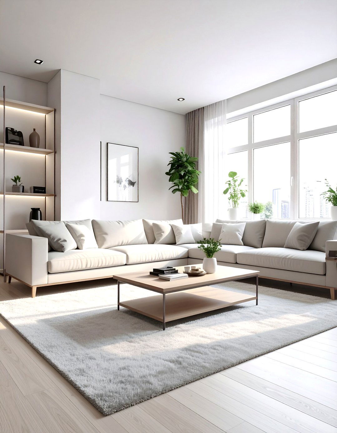 Apartment living room - 30 living room soft settings