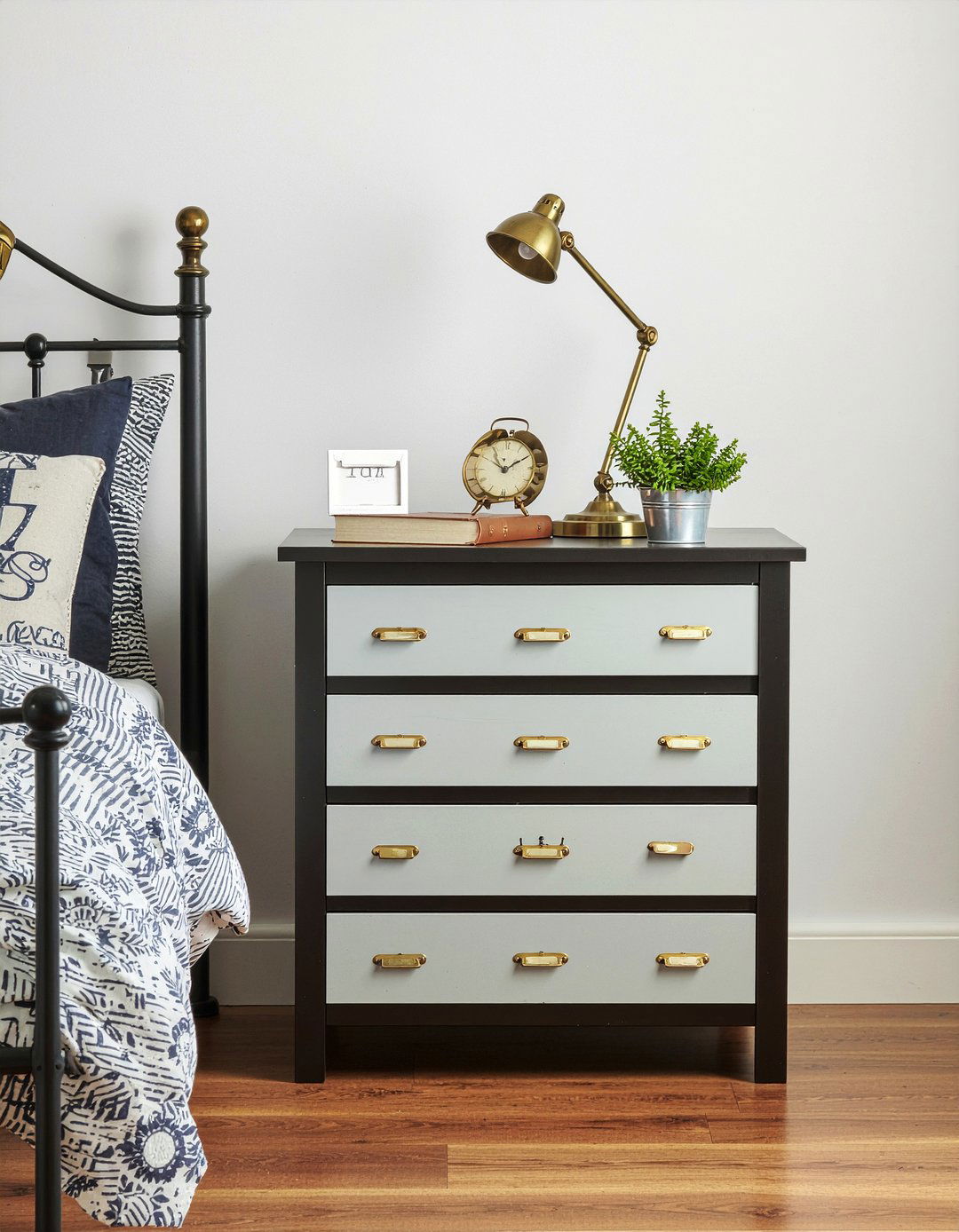 Apothecary Chest Nightstand - 30 bedroom vintage nightstands