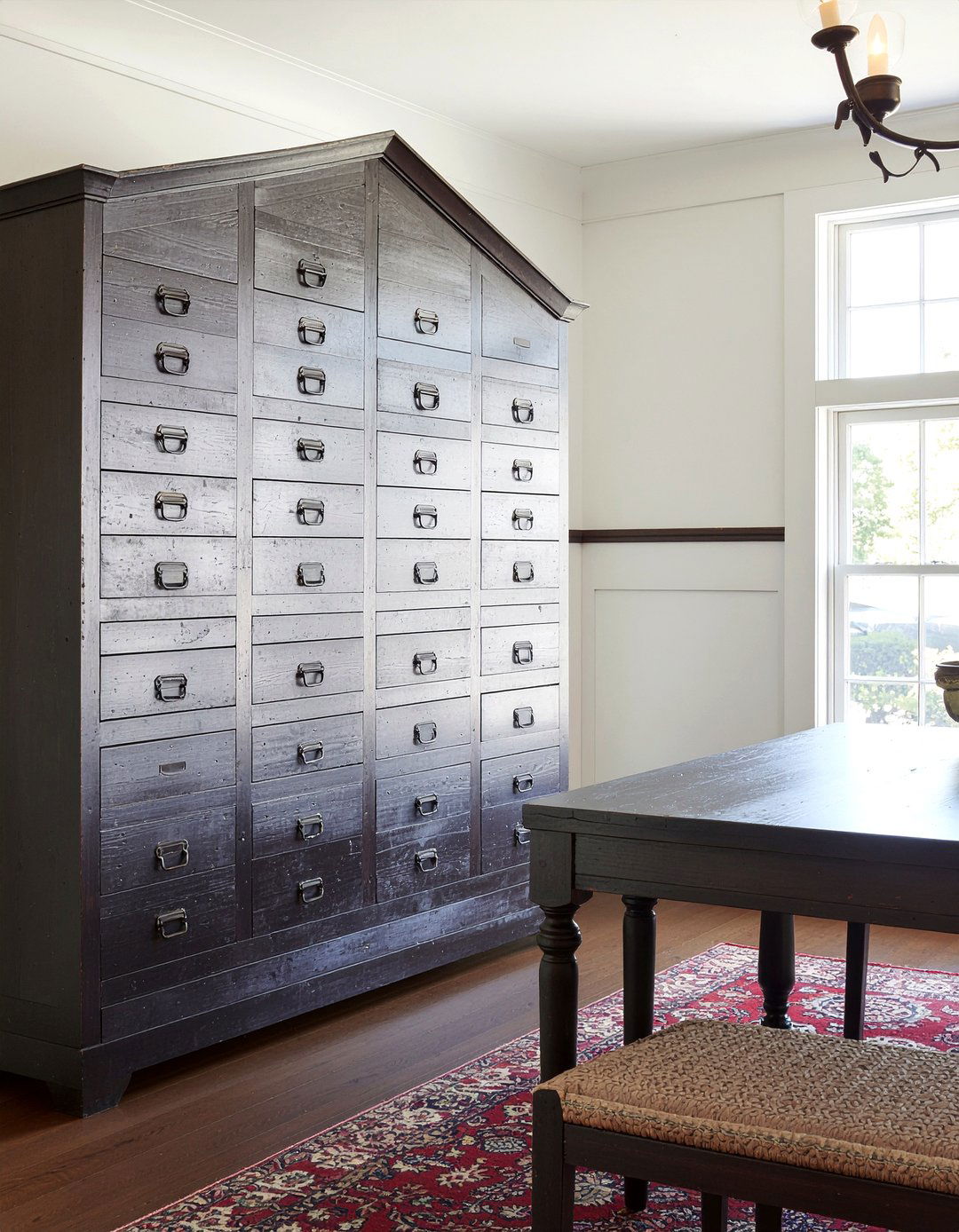 Apothecary Style Cabinet - 30 dining room storage cabinet ideas