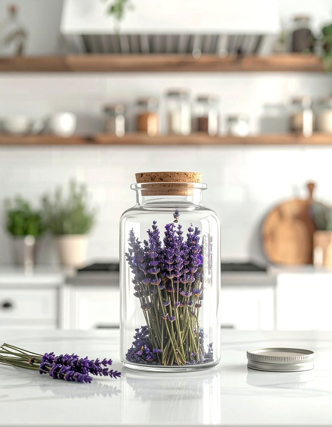 Apothecary glass jar - 30 glass vase ideas