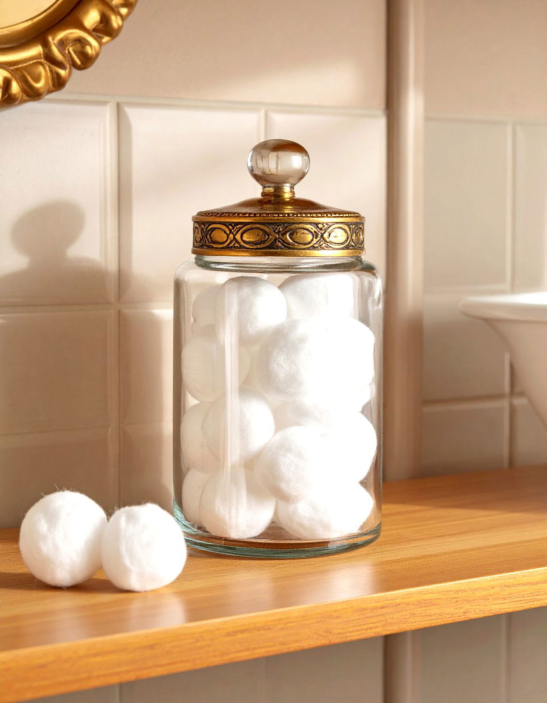 Apothecary jar - 30 traditional bathroom ideas