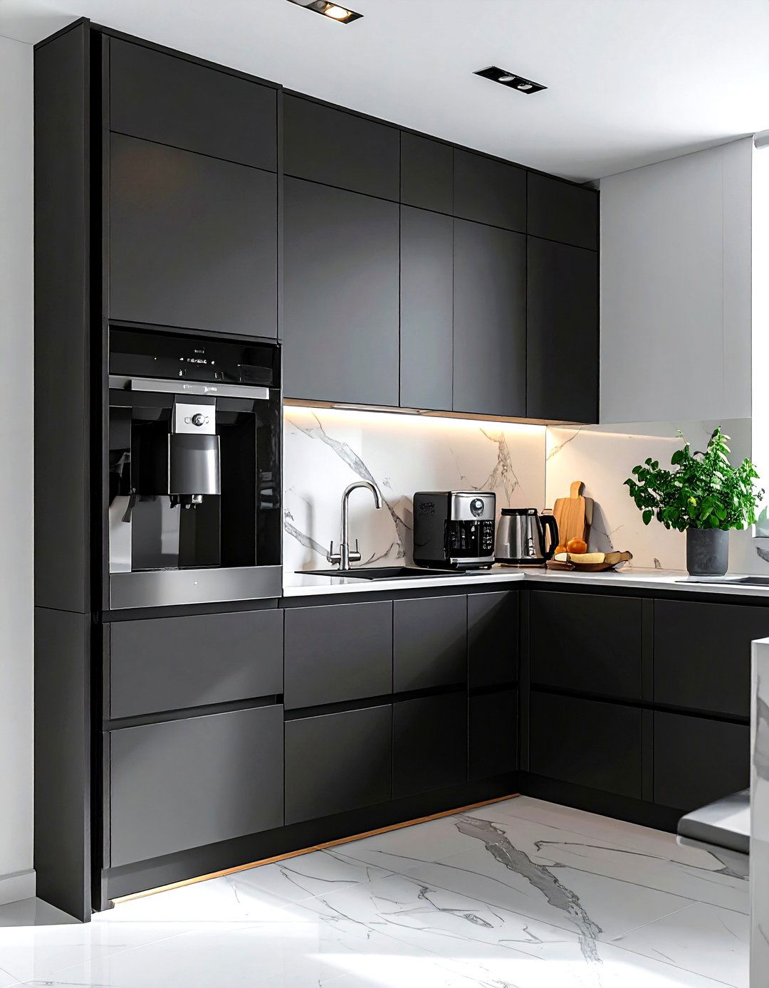 Appliance Garage Cabinet - 30 hidden pantry kitchen ideas