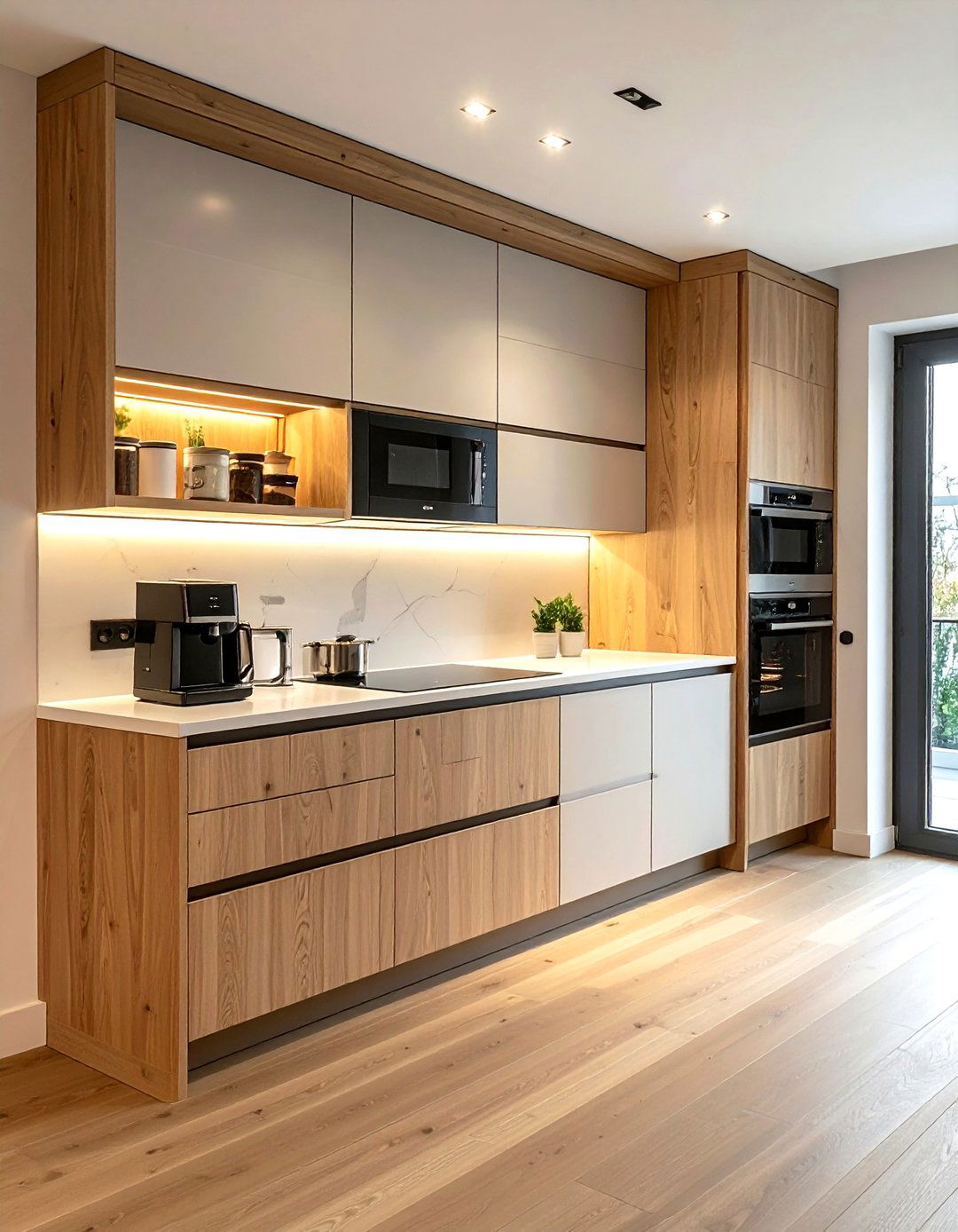 Appliance garage - 30 kitchen clever storage ideas