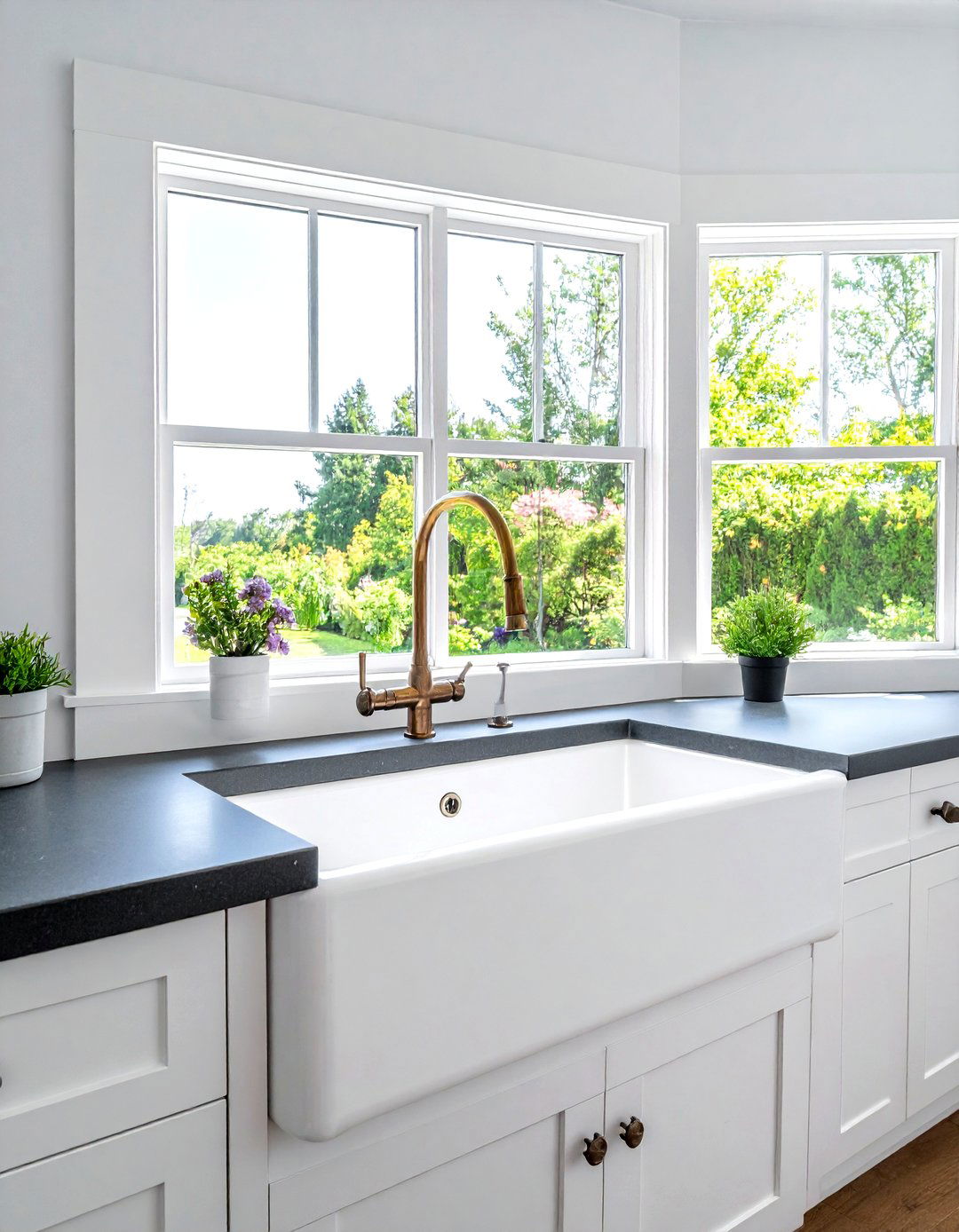 Apron Front Sink - 30 Southern kitchen ideas