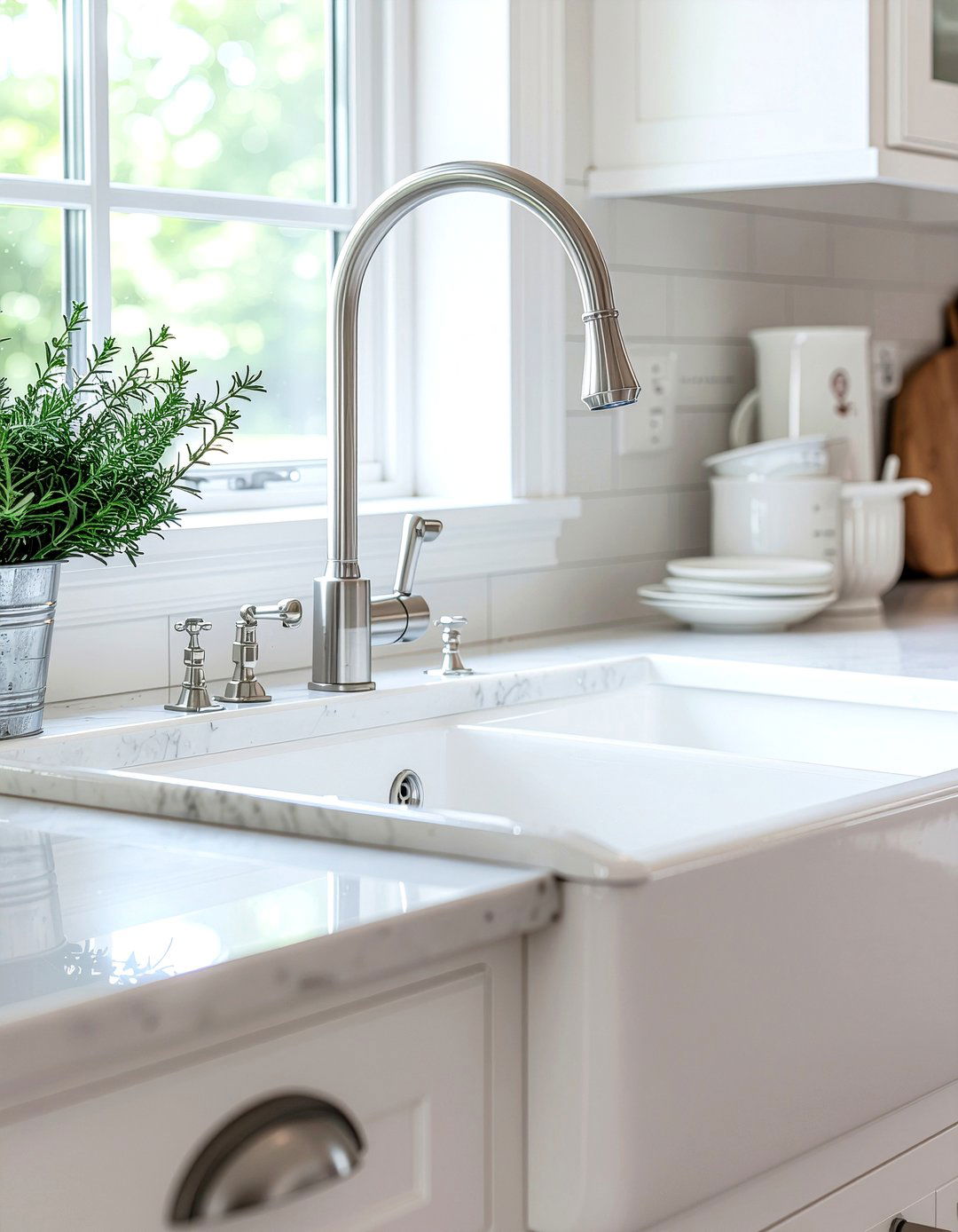 Apron Front Sink Bridge Faucet - 30 bridge kitchen faucet ideas