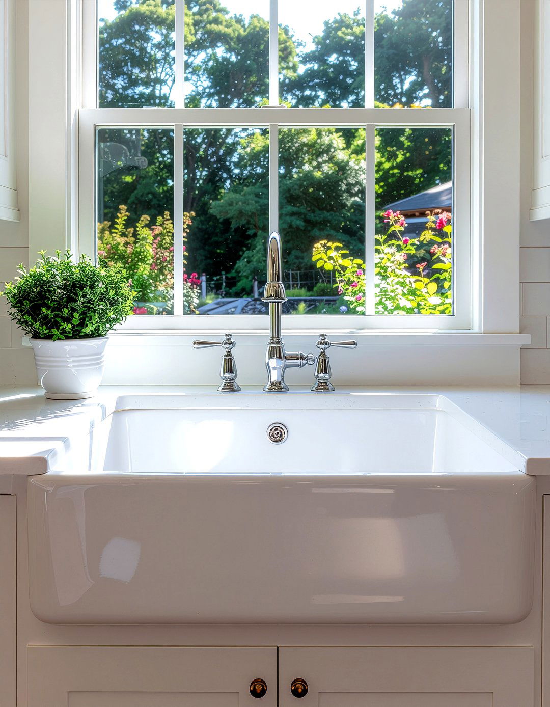 Apron front sink - 30 kitchen feature ideas