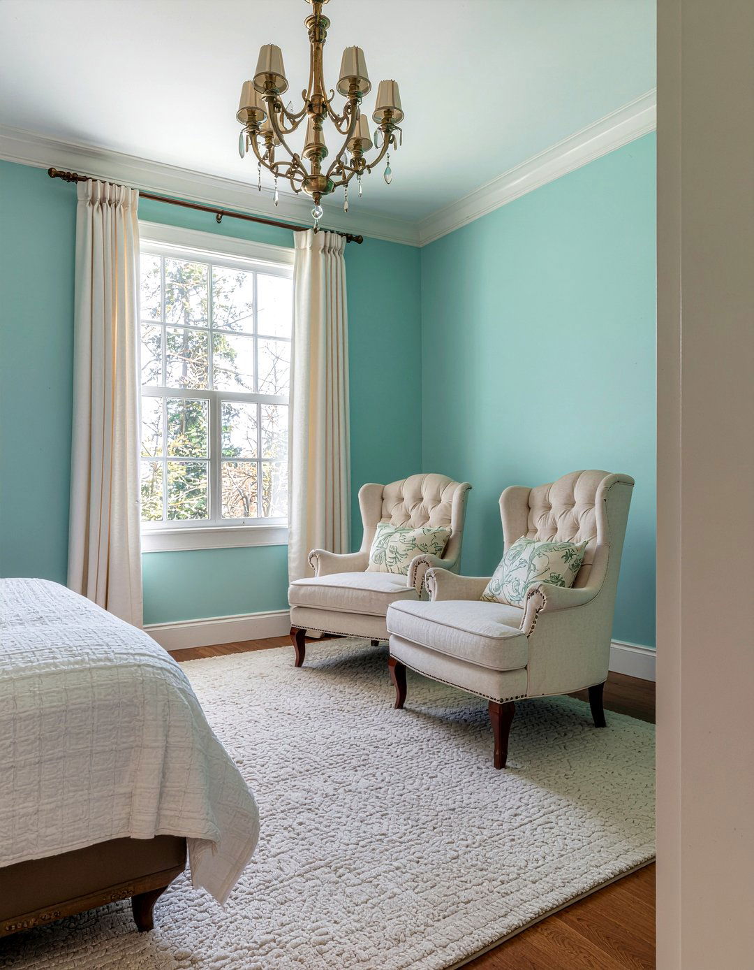 Aqua And Cream Bedroom - 30 aqua bedroom ideas