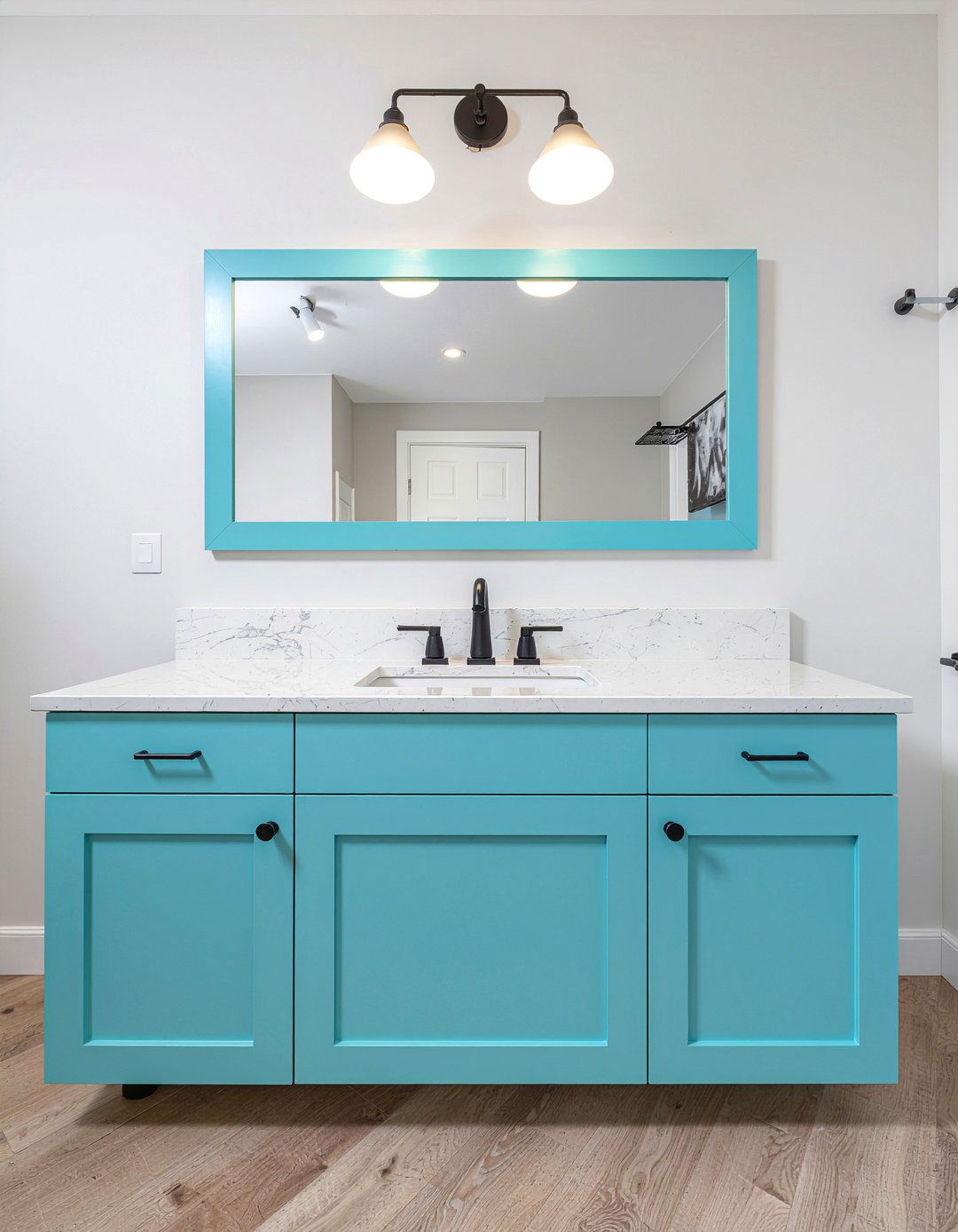 Aqua Bathroom Cabinet - 30 aqua bathroom ideas