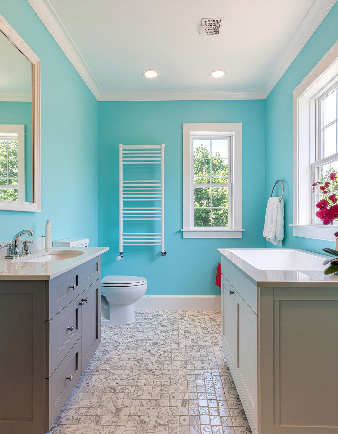 Aqua Bathroom Paint - 30 aqua bathroom ideas