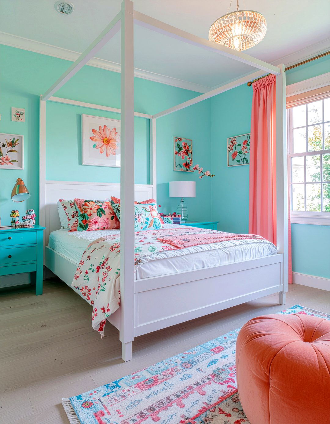 Aqua Bedroom For Girls - 30 aqua bedroom ideas