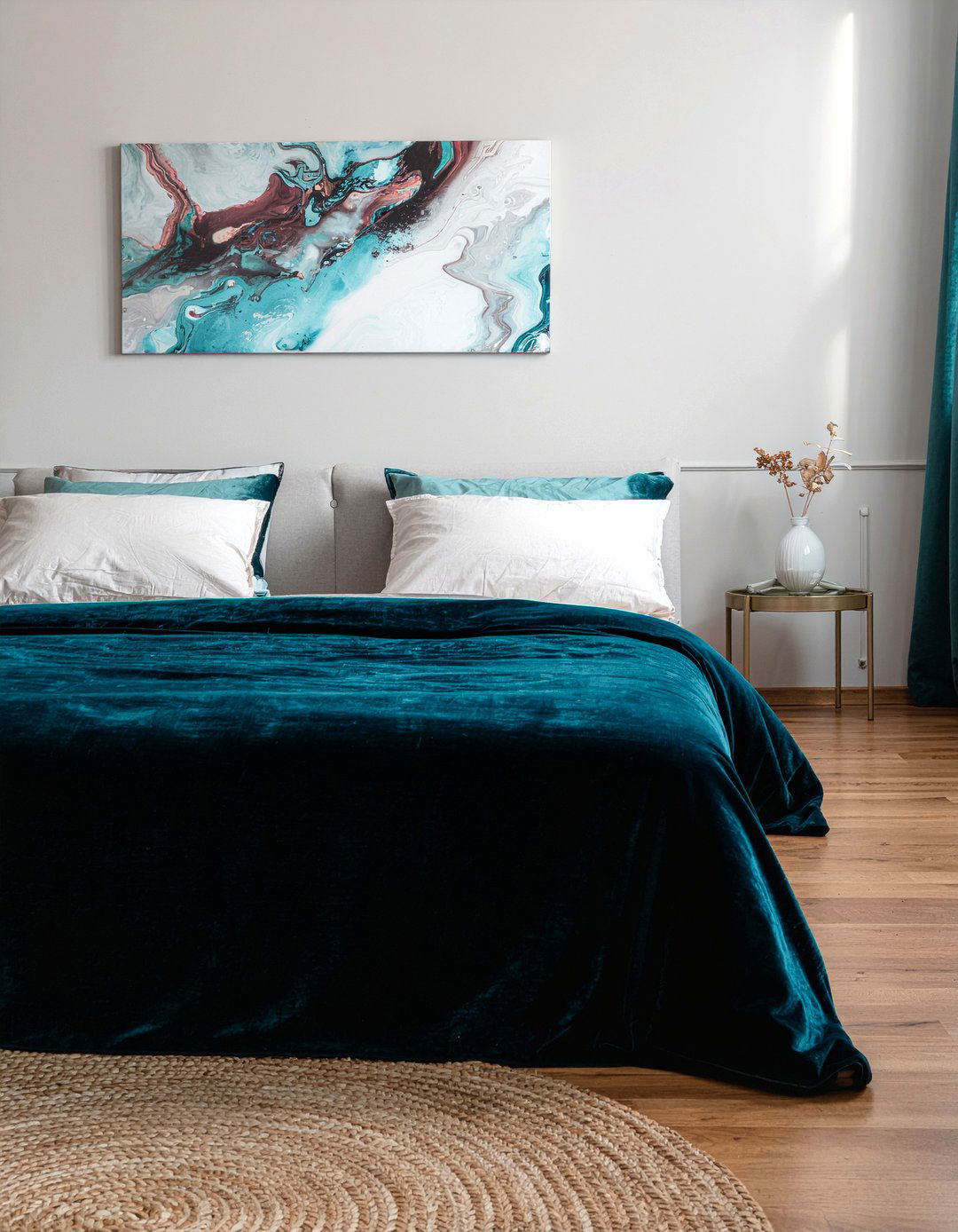 30 Stunning Aqua Bedroom Ideas for a Refreshing Home Oasis