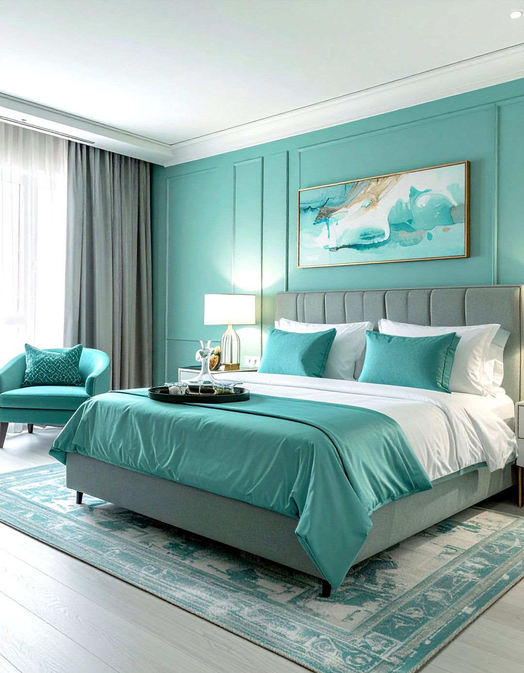 Aqua guest suite - 30 aqua decor ideas