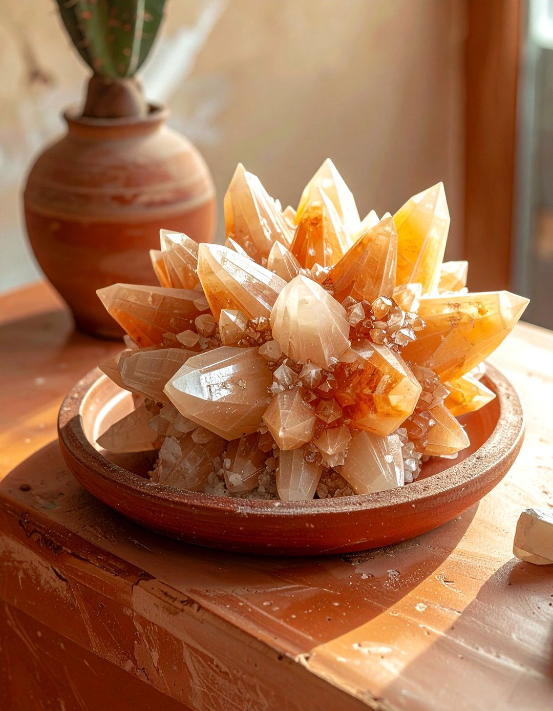 Aragonite Star - 30 mineral decor ideas