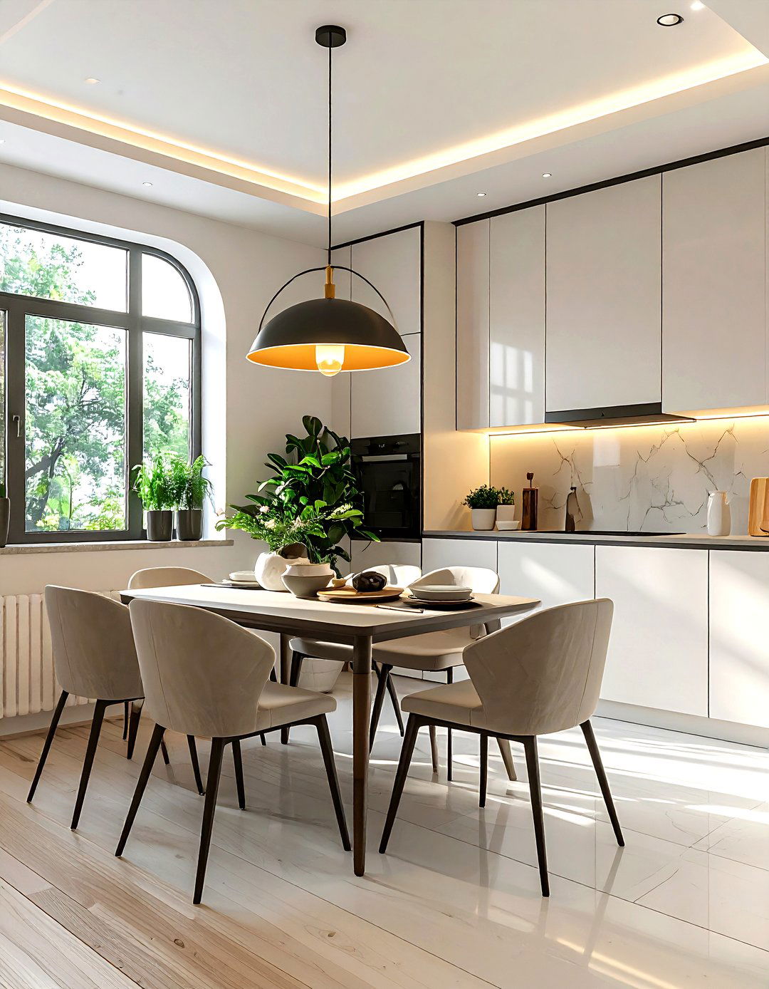 Arc Wall Sconce - 30 kitchen sconce ideas