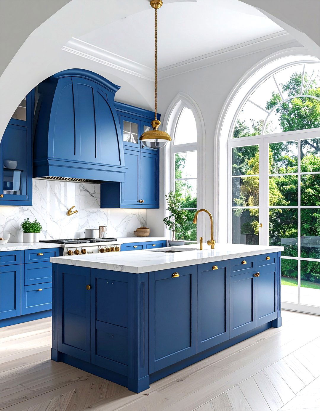Arch Top Kitchen Window - 30 kitchen window design ideas