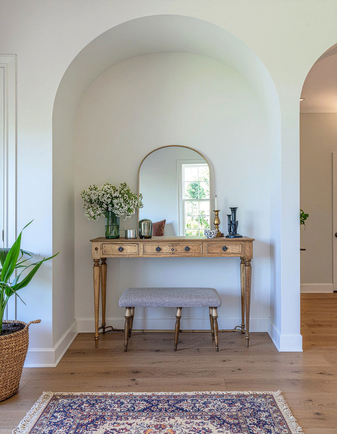 Arch wall stencil - 30 living room wall stencils