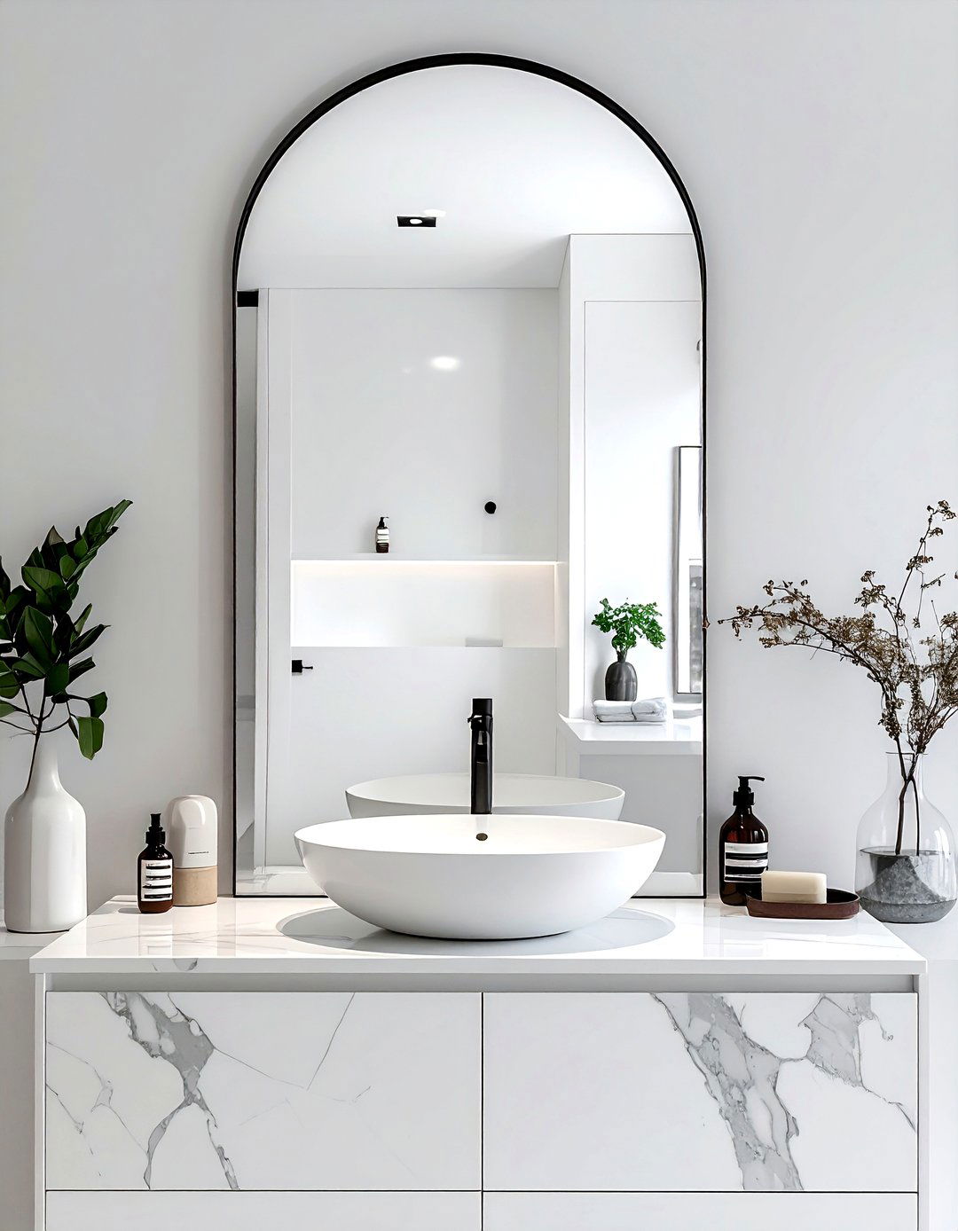 Arched Bathroom Mirror - 30 popular bathroom ideas