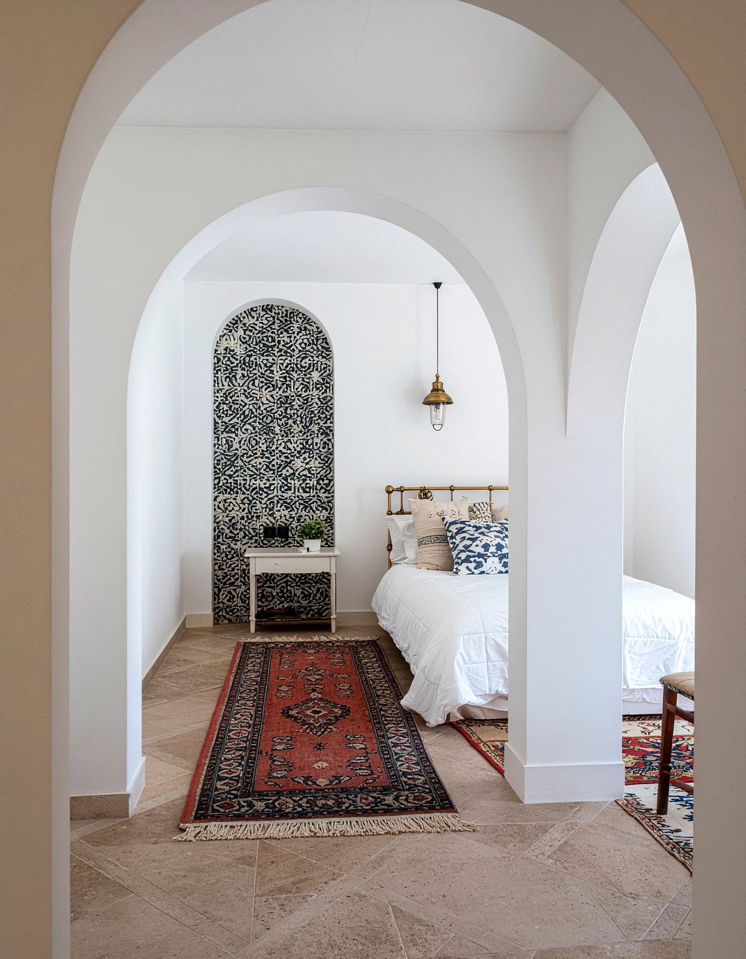 Arched Doorway - 30 Mexican bedroom ideas