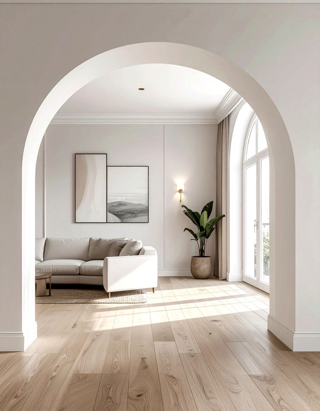 Arched Doorway - 30 modern home decor ideas