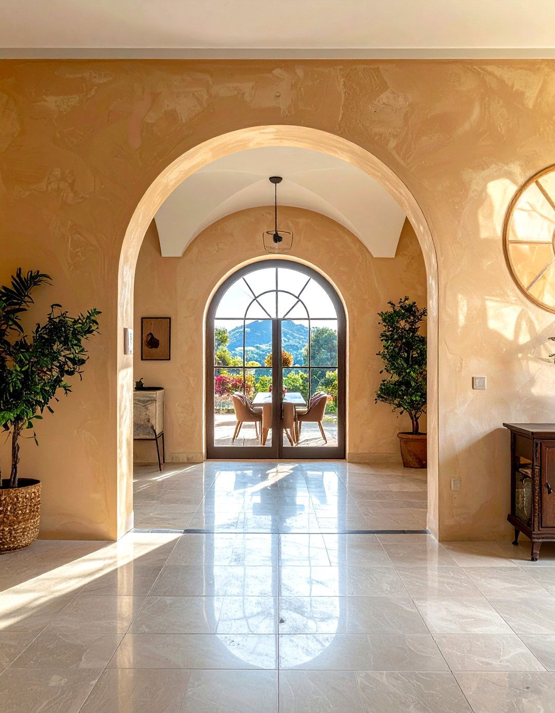 Arched Doorway Architecture - 30 Tuscan dining room ideas