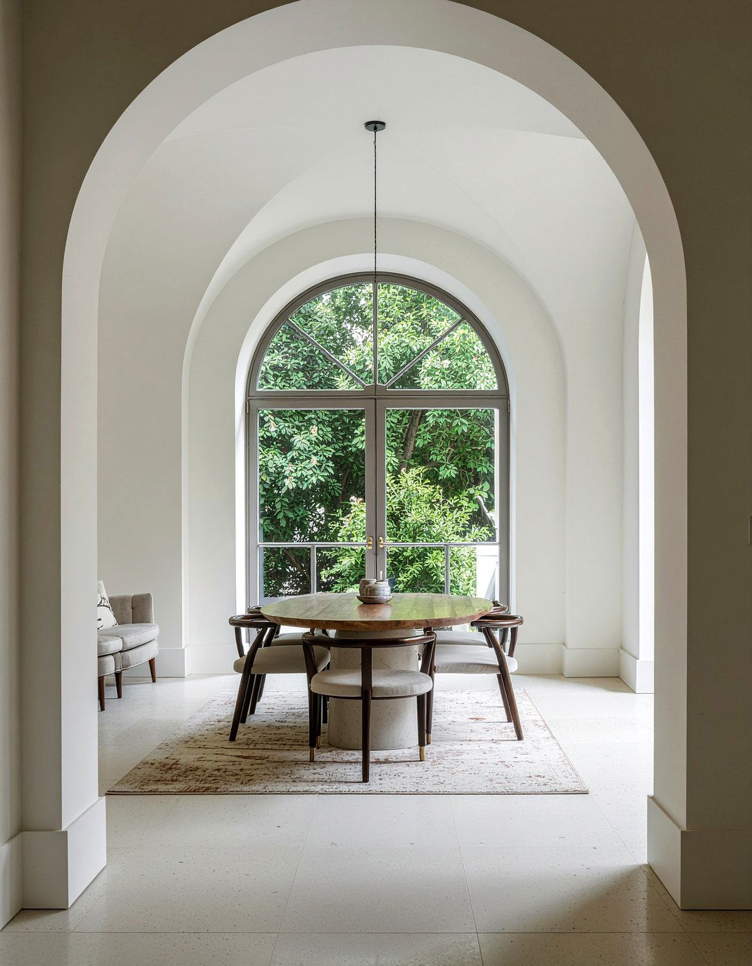 Arched Doorway Dining Room - 30 cool neutral dining room ideas