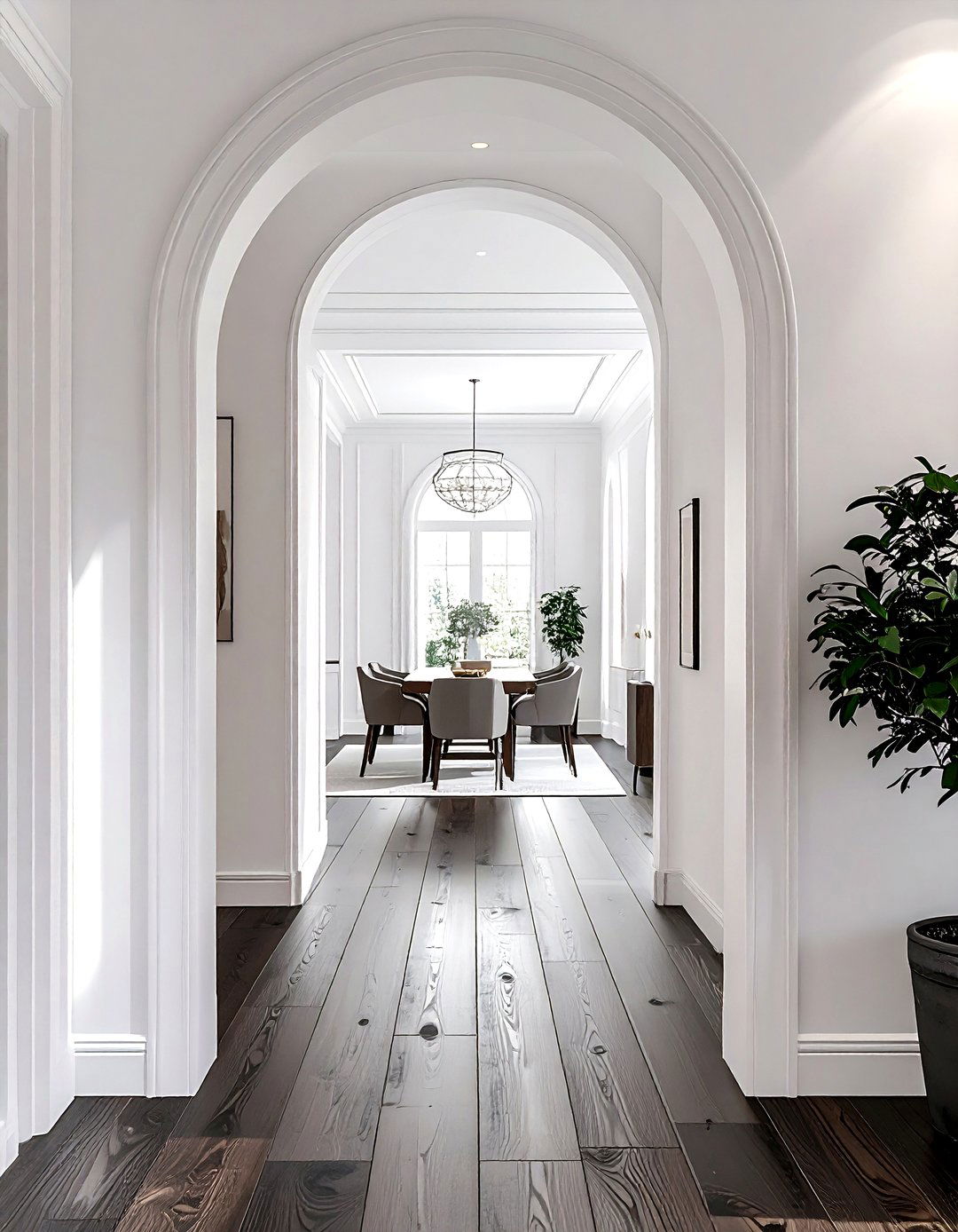 Arched Doorway Interior - 30 modern traditional decor ideas