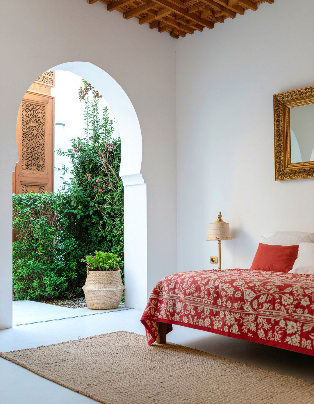 Arched Doorway Interior - 30 Moroccan bedroom ideas