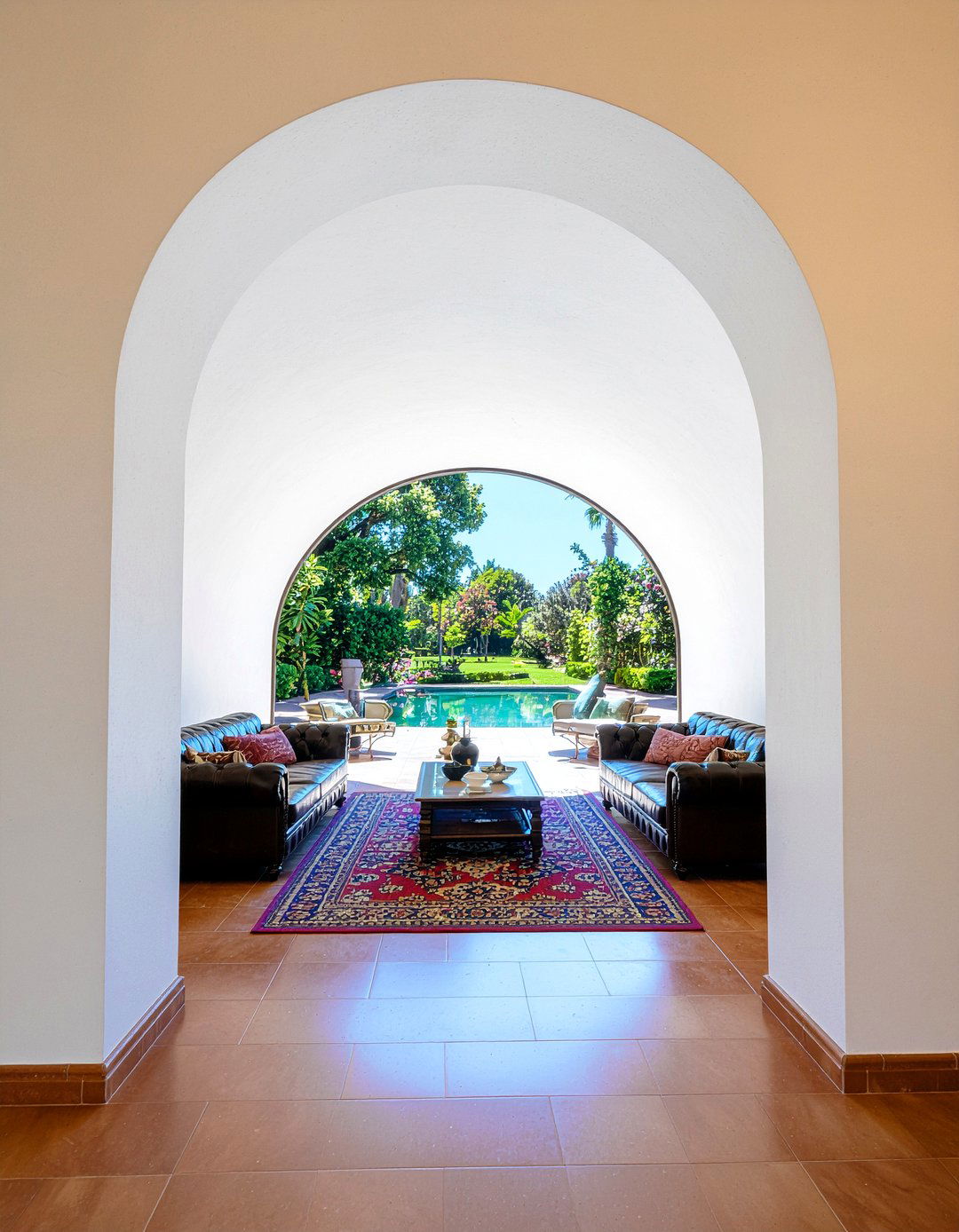 Arched Doorway Living Room - 30 Spanish living room ideas