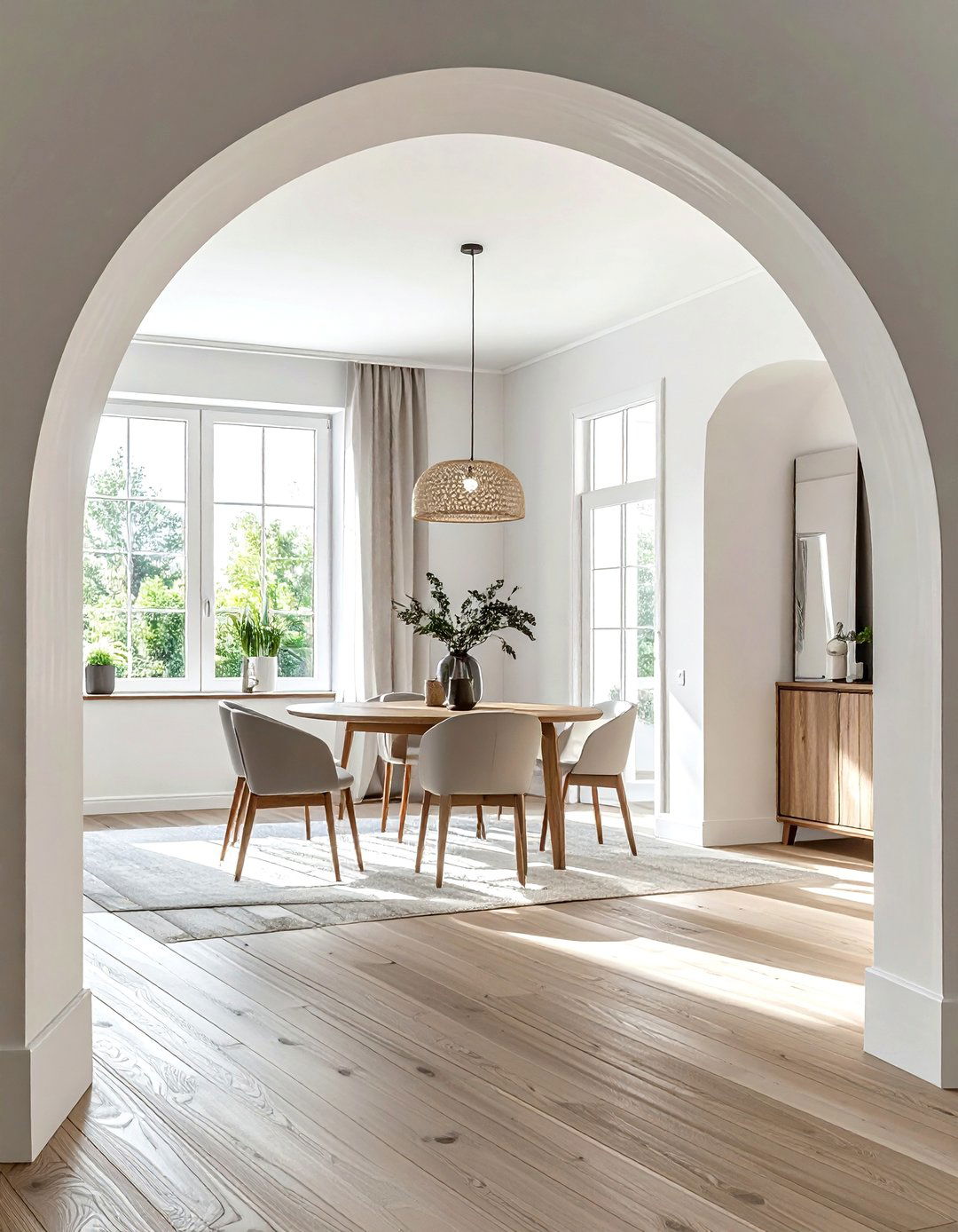 Arched Doorway Opening - 30 home transformation ideas