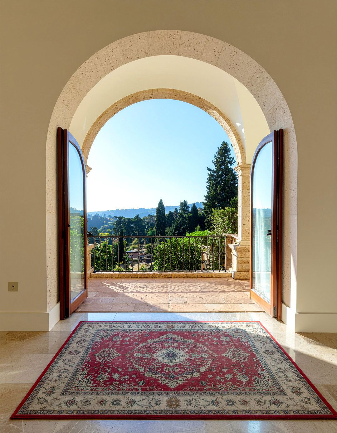 Arched Doorways And Windows - 30 Tuscan living room ideas