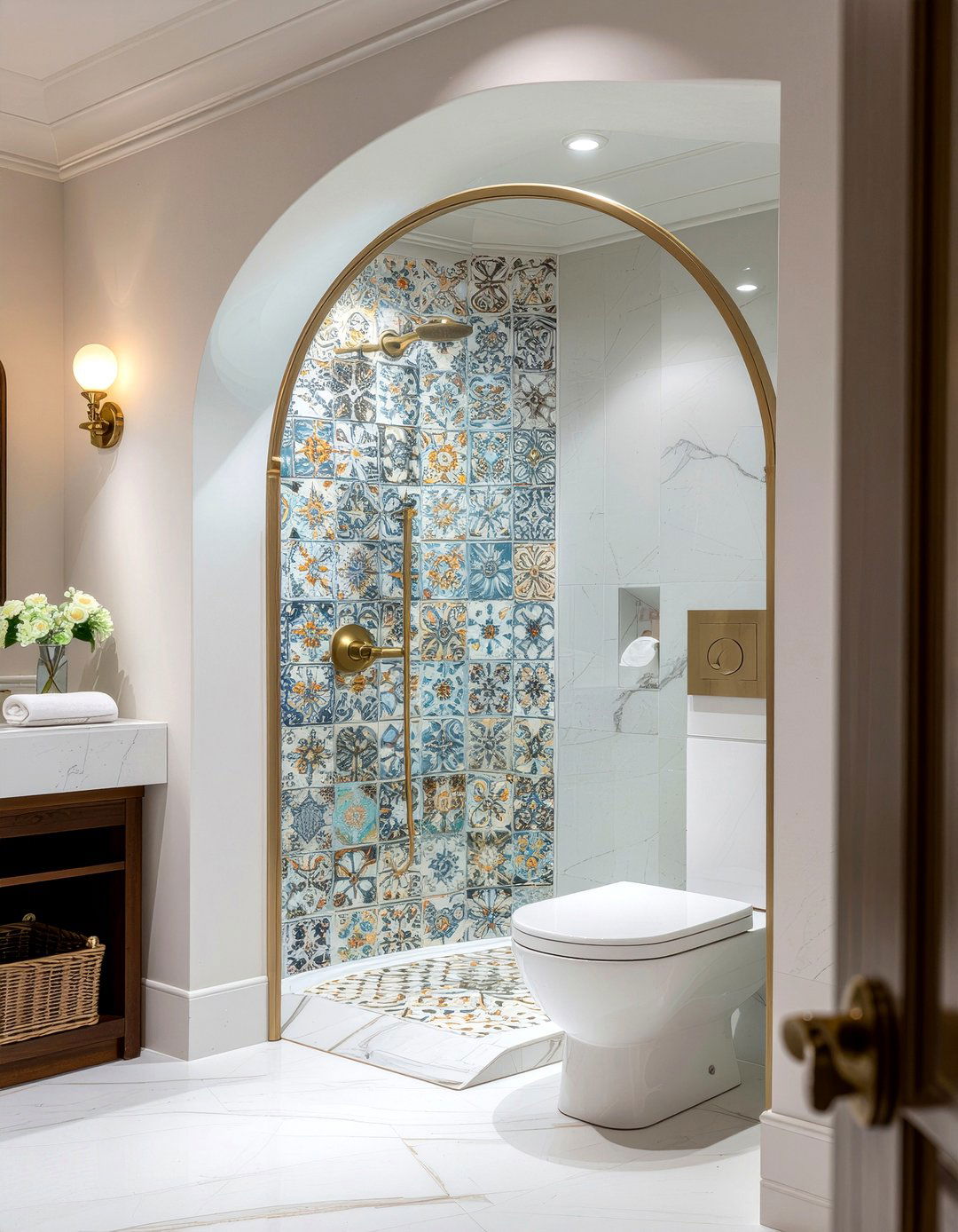 30 Modern Bathroom Glass Door Ideas to Open Up Your Space