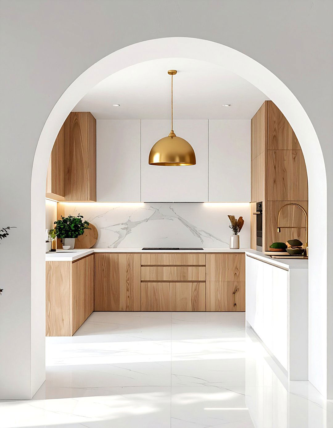 Arched Kitchen Doorway - 30 viral kitchen ideas