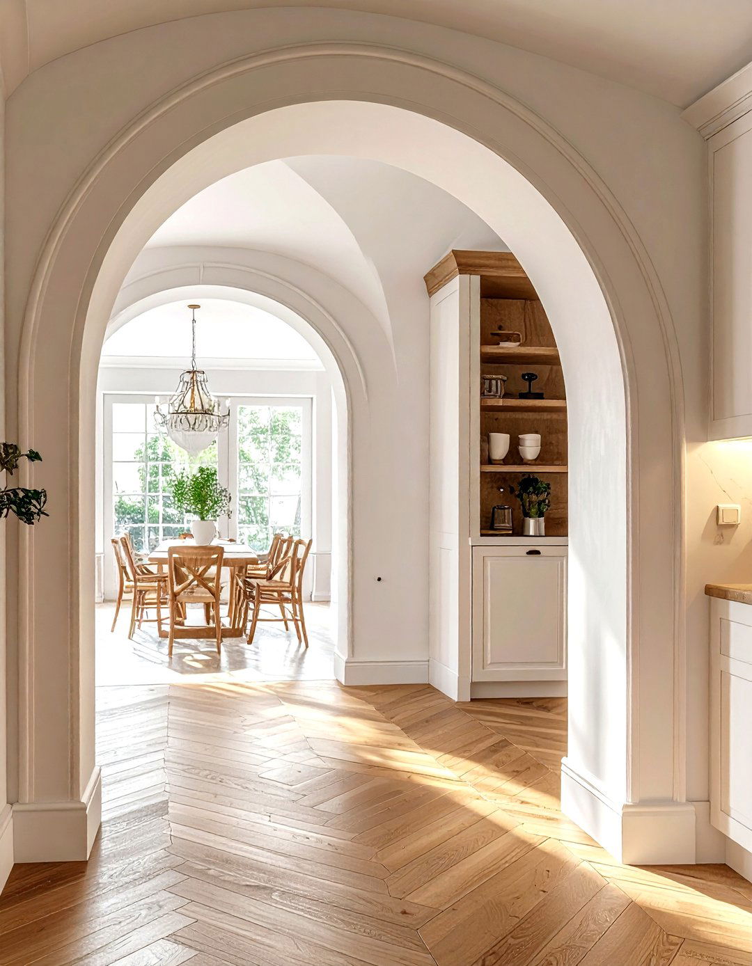 Arched Kitchen Doorway - 30 French country kitchen ideas