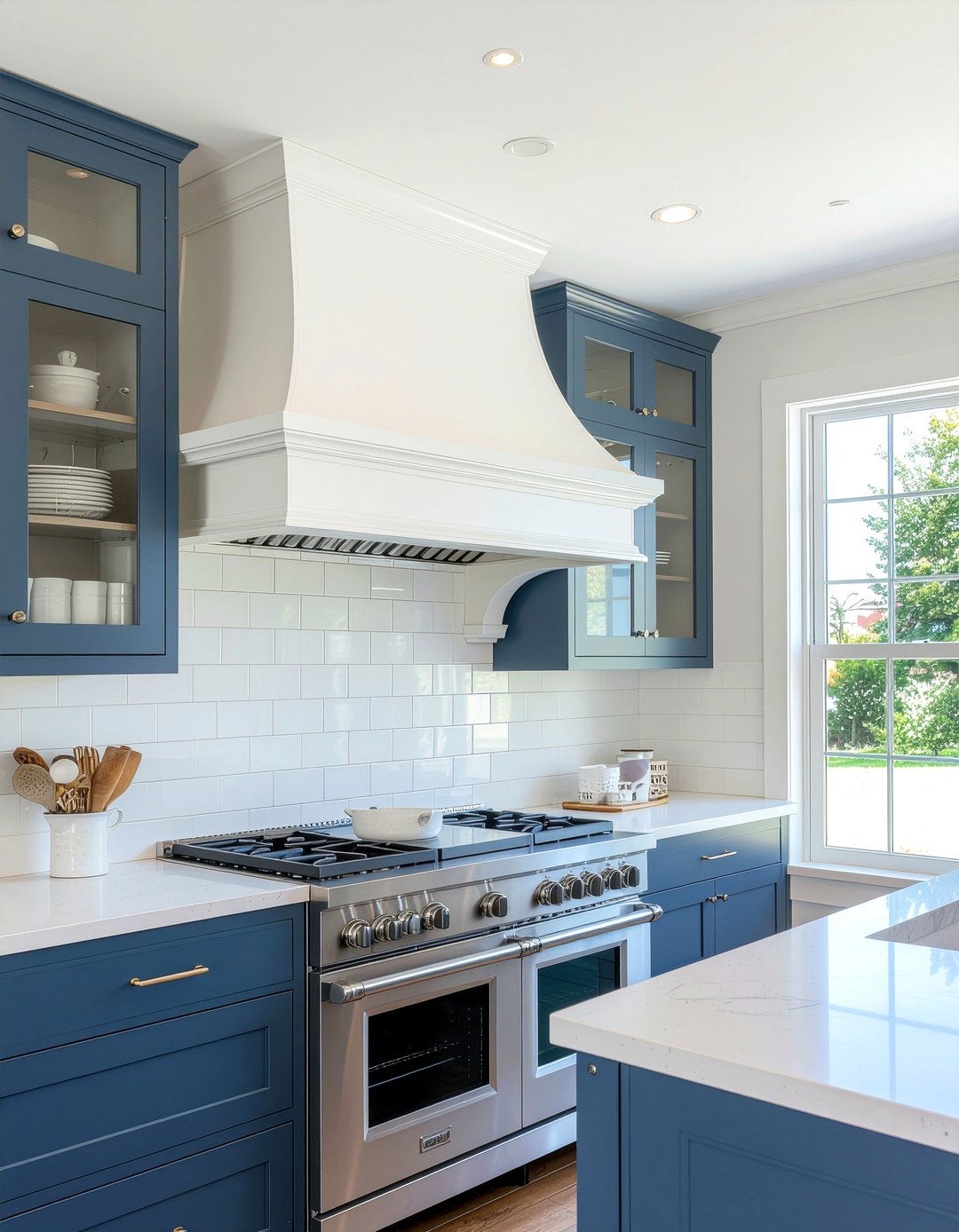 Arched Kitchen Hood - 30 custom hood kitchen ideas