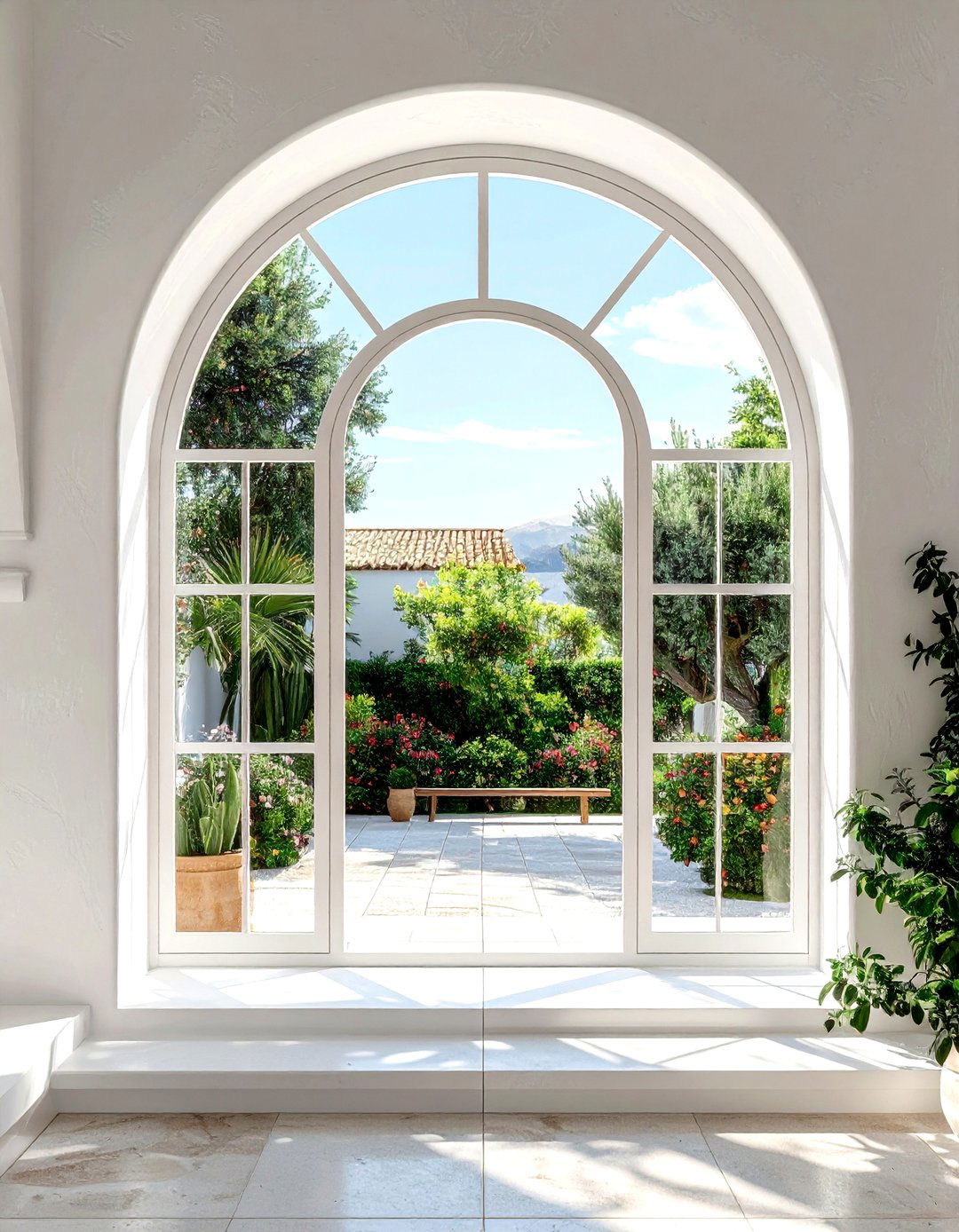 Arched Pass Through Window - 30 kitchen pass-through window ideas