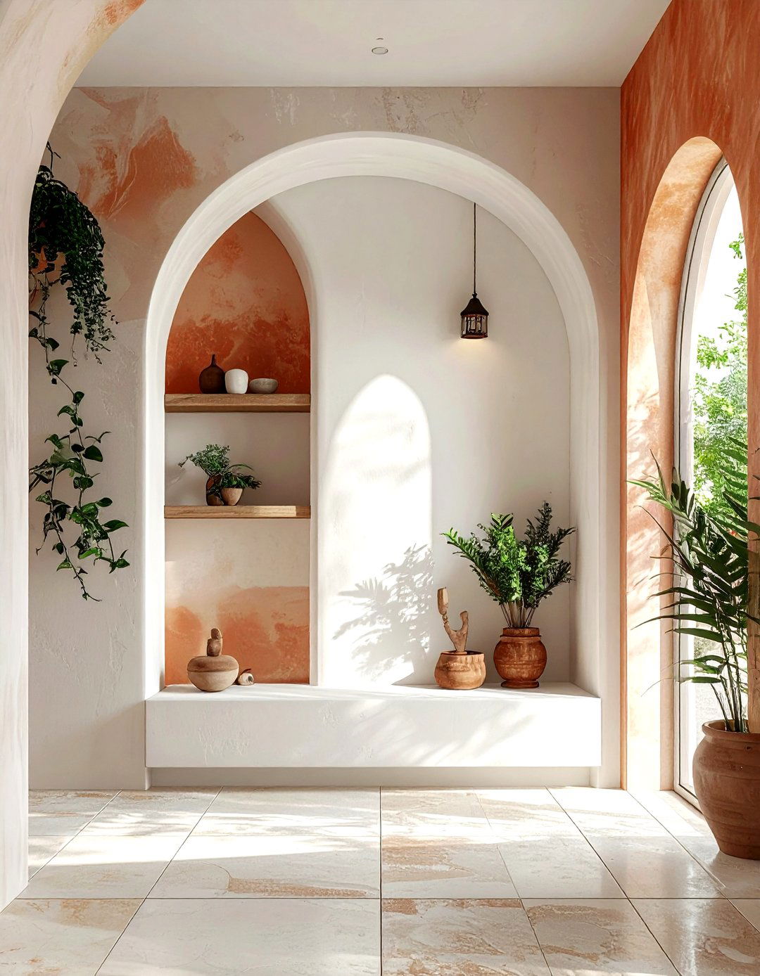 Arched Wall Niche - 30 home refresh ideas